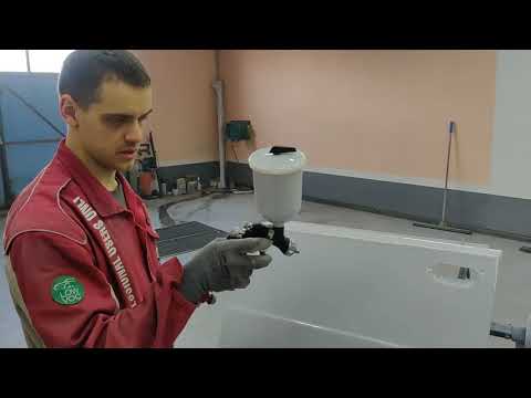 Видео: Air Gansa AZ4. Грунт М+М/ База / Лак