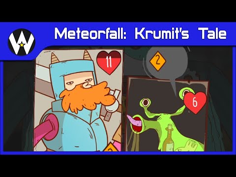 Видео: Рогалик-Тетрис, который затягивает • Meteorfall: Krumit's Tale • 1