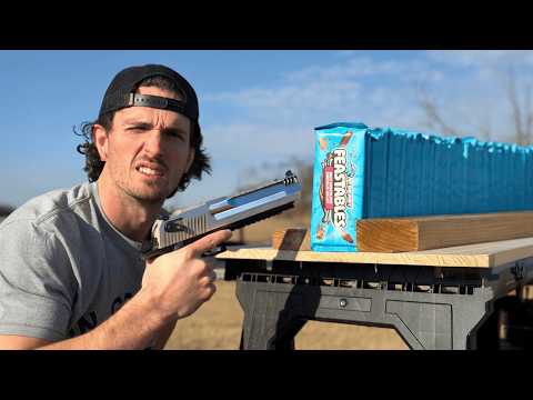 Видео: Сколько продуктов Feastables нужно, чтобы остановить снайперскую винтовку калибра .50?