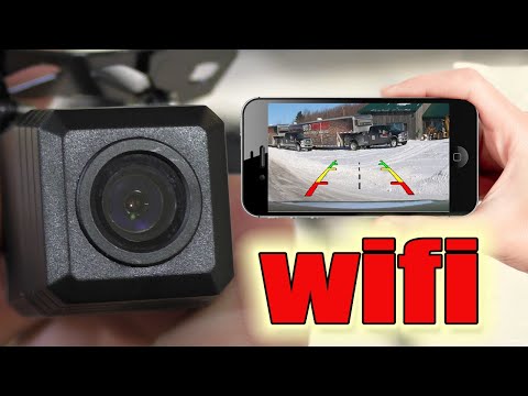 Видео: КАМЕРА ЗАДНЕГО ВИДА WIFI НА СМАРТФОН!!!