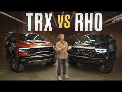 Видео: Битва поколений: смог ли новый RAM RHO превзойти RAM TRX?/ Подробное сравнение двух  пикапов от Ram