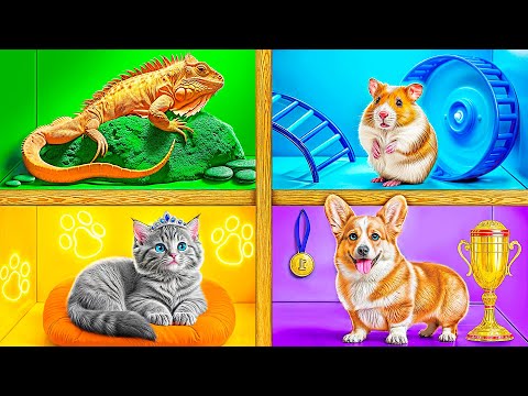 Видео: Строим Домики для Животных | Смешные Моменты от Mega DO Challenge