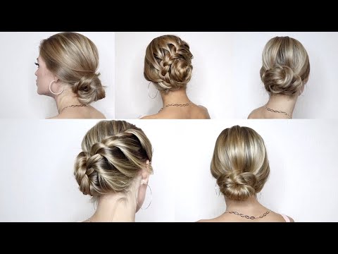 Видео: 5 ИДЕЙ СОБРАННЫХ ПРИЧЕСОК НА УЧЕБУ ИЛИ РАБОТУ | 5 EVERYDAY UPDO HAIRSTYLES FOR WORK