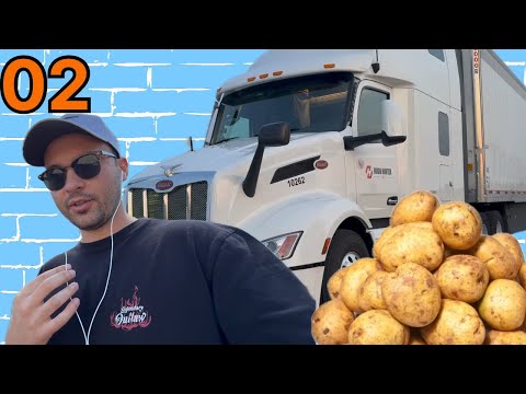 Видео: Дальнобой по Америке | Картоху заказывали ?)