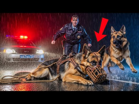 Видео: Полицейский и собака K9 нашли пса, связанного в бурю — и правда полицейского довела до слёз