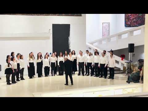 Видео: Що ми е мило, муз. Петко Стайнов, Георги Петков изп. Университетски хор "Фолк-джаз формация" на НБУ