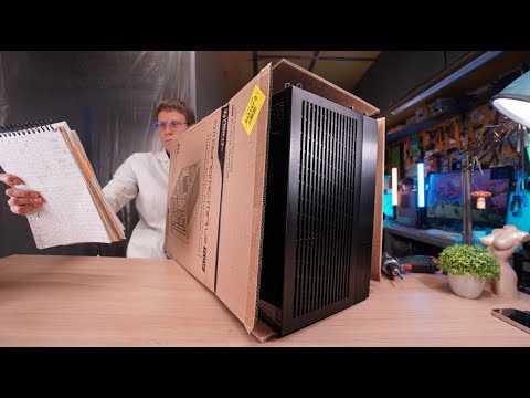 Видео: ОДИН из ТОП-5 АКВАРИУМОВ от Lian Li o11 MINI V2...