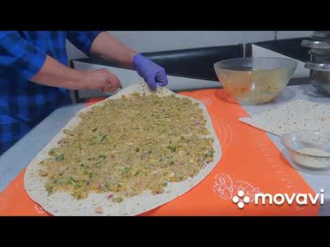 Видео: Вкусный рулет из лаваша с хорошей начинкой.