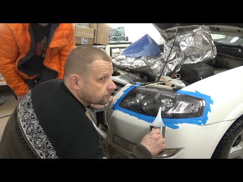 Видео: ХИМИЧЕСКАЯ ПОЛИРОВКА ФАР. Восстановление прозрачности фар паром.