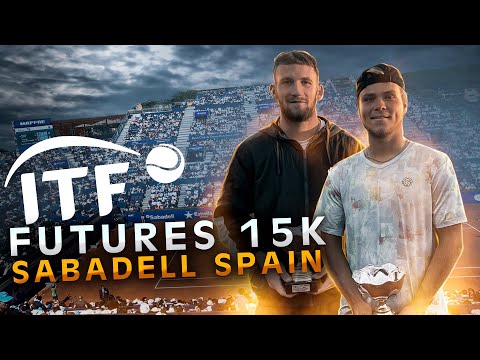 Видео: ПЕРВЫЙ ТИТУЛ! ITF Pro $15k Сабадель, Испания | Хуан и Сквирт