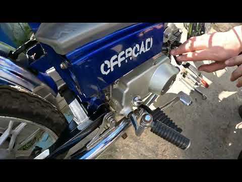 Видео: Мопед Дельта 50кубиков. Работа отлаженного мотора