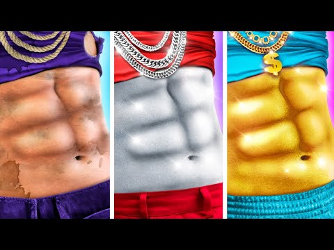 Видео: Бедный vs Богатый vs Гига Богатый Парень! Бедная Девушка vs Богатый Краш