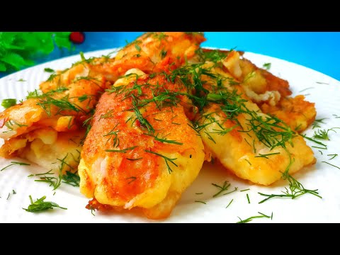 Видео: Вкуснейшая рыба в нежном кляре. Рецепт филе рыбы в кляре. Вкусная рыба на ужин.