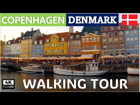 Видео: Пешеходная экскурсия по Копенгагену 🇩🇰Изучаем датское очарование, Дания!