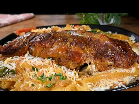 Видео: Вкусный рецепт жареной бараньей ноги с идеальными специями и рисом! ЛЕГКО!