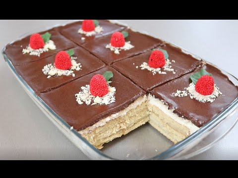 Видео: Торт Без Выпечки ! Много крема и вкусной начинки