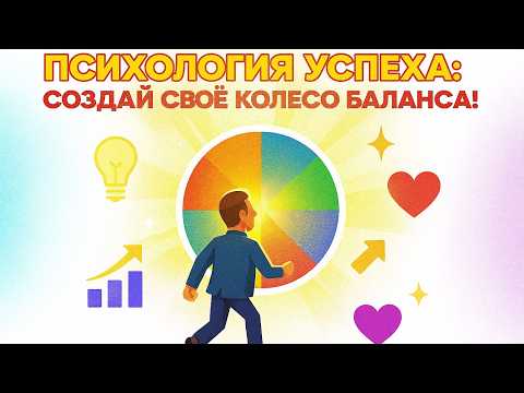 Видео: Колесо Жизненного Баланса И Техники НЛП Для Трансформации. Разблокируйте Гармонию Во Всех Сферах