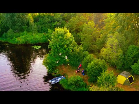 Видео: 2 ЧАСТЬ Рыбалка с ночёвками на ЗАМКОВОМ ОСТРОВЕ.