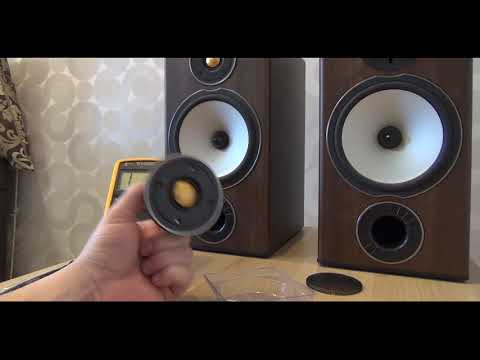 Видео: Monitor Audio Bronze, меняем твитер.