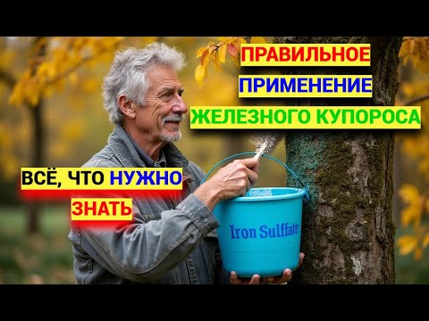Видео: ЖЕЛЕЗНЫЙ купорос. Правильное ПРИМЕНЕНИЕ. ВСЁ, что НУЖНО ЗНАТЬ о ЖЕЛЕЗНОМ КУПОРОСЕ.