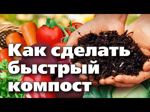 Видео: ДЕЛАЕМ КОМПОСТ ЗА СЕЗОН. Секретная добавка в компостную кучу