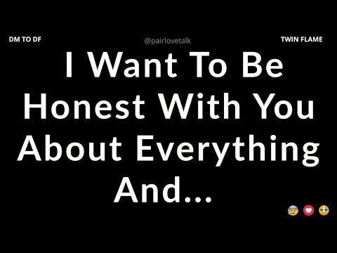 Видео: DM 💌 Я хочу быть честным с тобой во всем и... 😘😍😔 DM TO DF 🖤 Божественная мужская энергия
