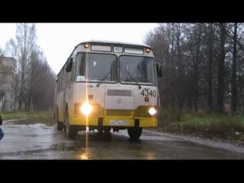 Видео: ЛиАЗ-677 в Петербурге.