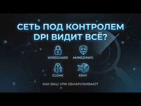 Видео: Как DPI узнаёт VPN: WireGuard, AmneziaWG, Cloak и XRay
