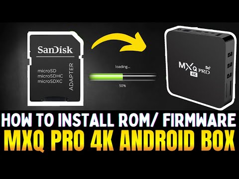 Видео: Как установить ПЗУ на ТВ-приставку MXQ 4K, используя только SD-карту