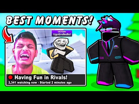 Видео: Мои лучшие моменты стрима в Roblox Rivals! (Марафон)