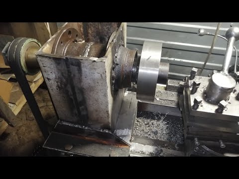 Видео: Передняя бабка для самодельного токарного станка.