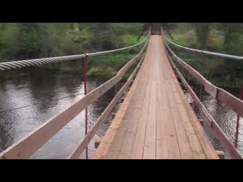 Видео: ищем  мост,прогулка .навесной мост,
