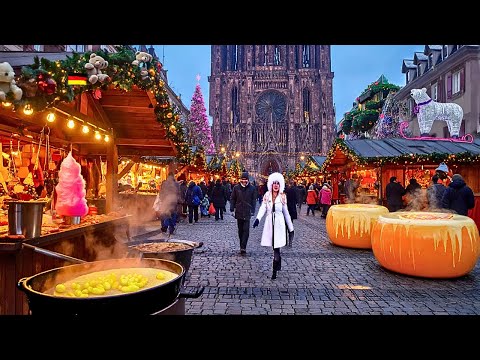 Видео: РОЖДЕСТВЕНСКИЕ СОКРОВИЩА 🎄 Удивительная столица Рождества и подлинный зимний город Страсбург