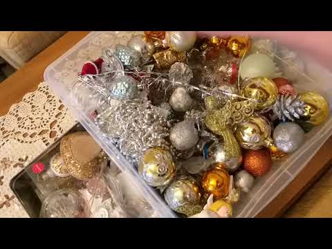 Видео: Вытащила елку и игрушки, но не нарядила...