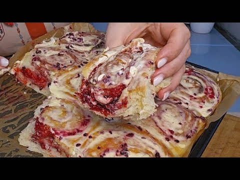 Видео: Невероятная нежность!💥Булочки как бисквит, как пирожное/Очень нежные, влажные, мягкие/Не черствеют