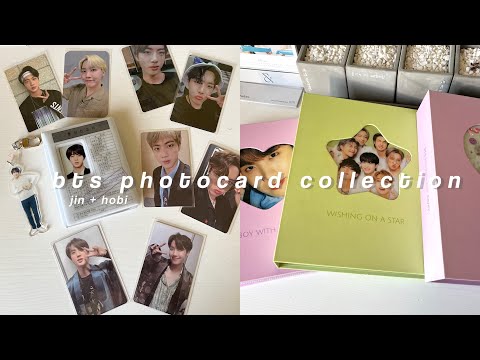 Видео: моя коллекция к-поп фотокарт bts — хосок и джин + twice 📓 [ bts photocard collection binder tour ]