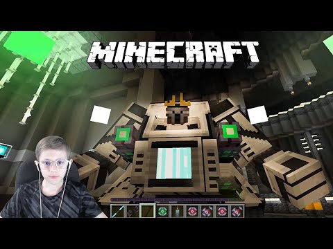 Видео: Секретный БУНКЕР ХРАНИЛИЩЕ с роботом и крутыми вещами! Даник и Minecraft выживание