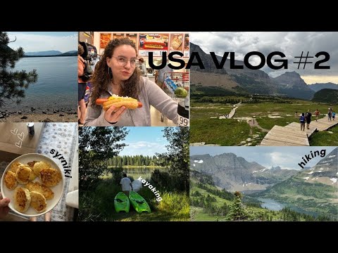 Видео: самый красивый влог из США | Glacier National Park | хайкинг, природа и костко