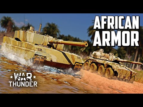 Видео: Африканская броня / War Thunder