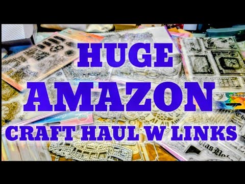 Видео: ОГРОМНЫЙ ВЫБОР ТОВАРОВ ДЛЯ РУКОДЕЛИЯ НА AMAZON СО ССЫЛКАМИ: ШТАМПЫ, ФОРМЫ И МНОГОЕ ДРУГОЕ