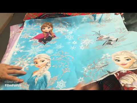 Видео: Распаковка с магнатекс. Рогожка 40-120.