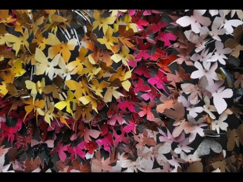 Видео: ASMR/ АСМР/ DIY Композиция Бабочки