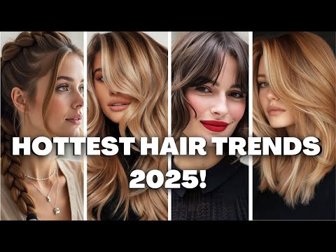 Видео: Самые модные тенденции в прическах 2025 года: свежие стили для потрясающего преображения!