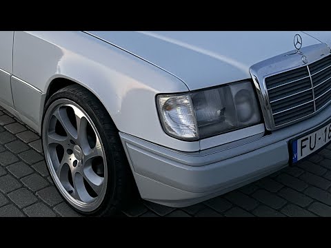 Видео: Mercedes Benz S124 на стиле. Kleemann.