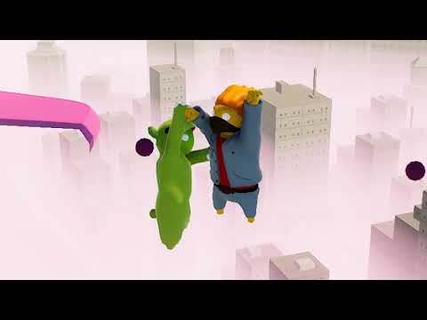 Видео: ТРОЛЛЬ ЛИФТ В ГАНГ БИСТС! - GANG BEASTS