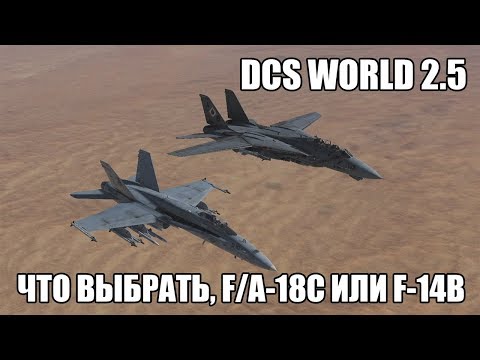 Видео: DCS World 2.5 | Что выбрать, F/A-18C или F-14B?