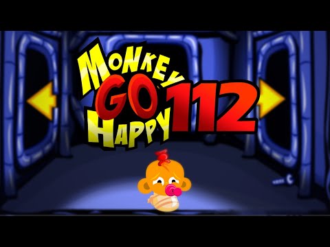 Видео: Игра "Счастливая Обезьянка 112" (Monkey GO Happy 112) - прохождение