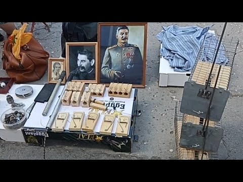 Видео: Путешествие на блошиный рынок в Симферополь