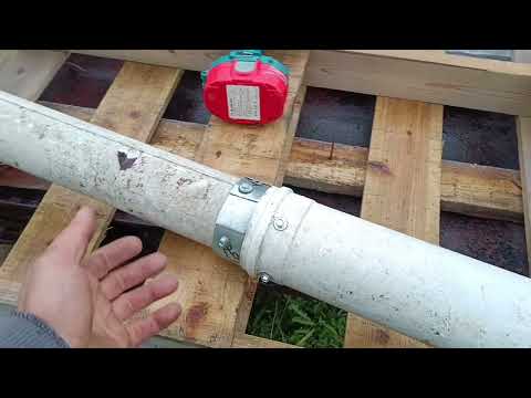 Видео: бомж-канал, труба дело. установил трубу в буржуйку, тяга появилась, печка запалилась, тепло началось