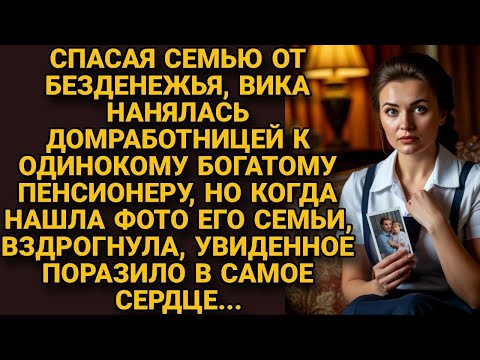 Видео: Спасая семью от безденежья, нанялась к одинокому богачу, но когда нашла старые фото